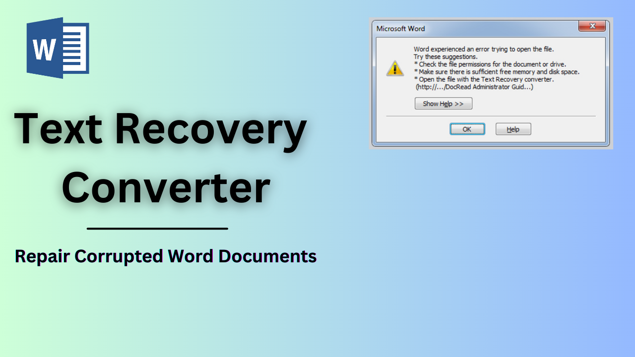 Exploring Text Recovery Converter Options Ventsmagazines.co.uk