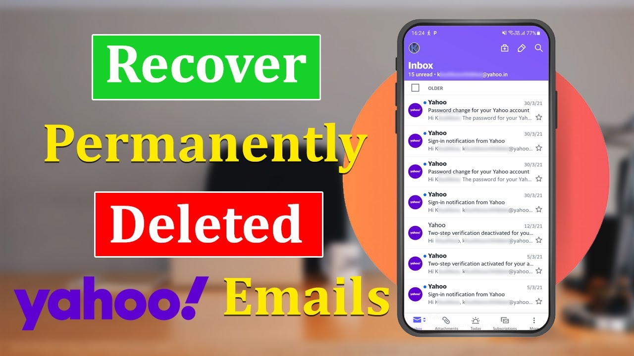 Recover Permanently Deleted Emails from Yahoo Ventsmagazines.co.uk