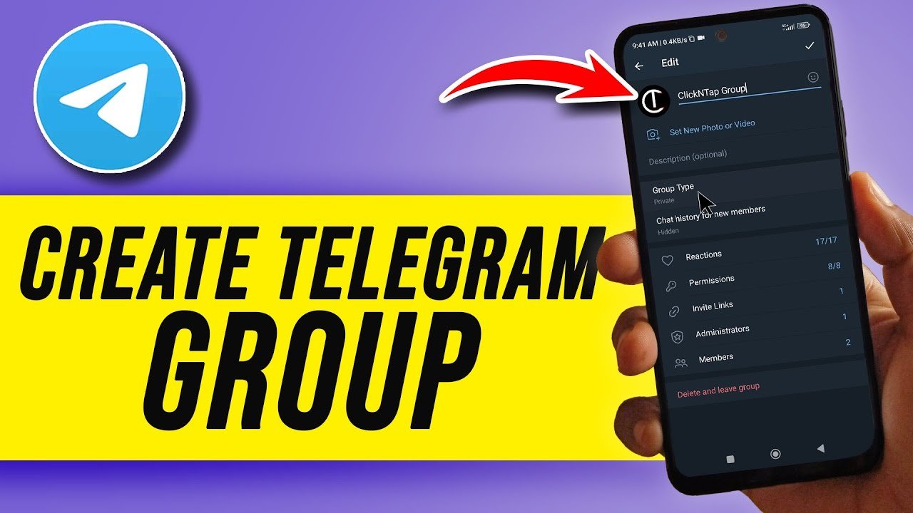 Creating Telegram Groups ventsmagazines.co.uk