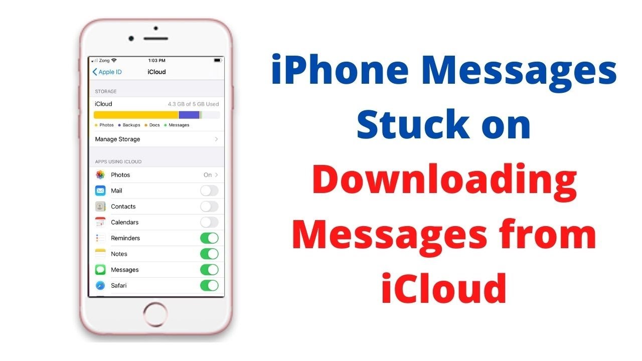 Downloading of Messages from iCloud Gets Stuck ventsmagazines.co.uk