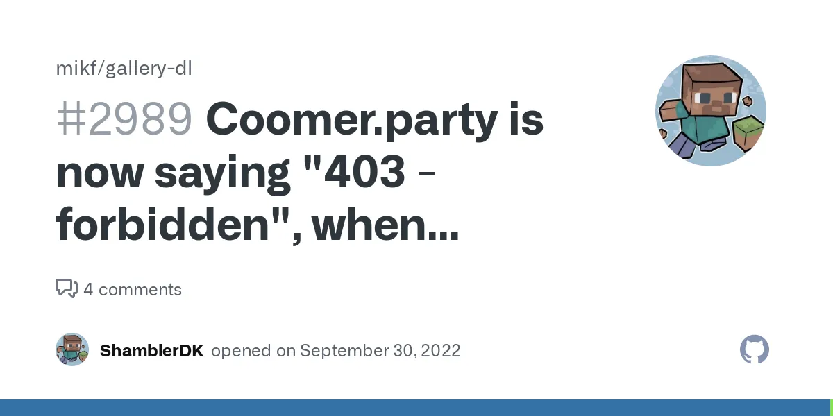 Is Coomer.party not working ventsmagazines.co.uk