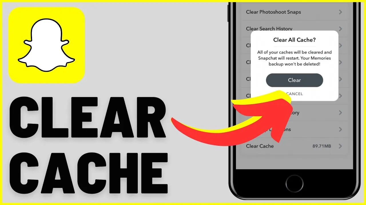 Clear Cache on Snapchat ventsmagazines.co.uk