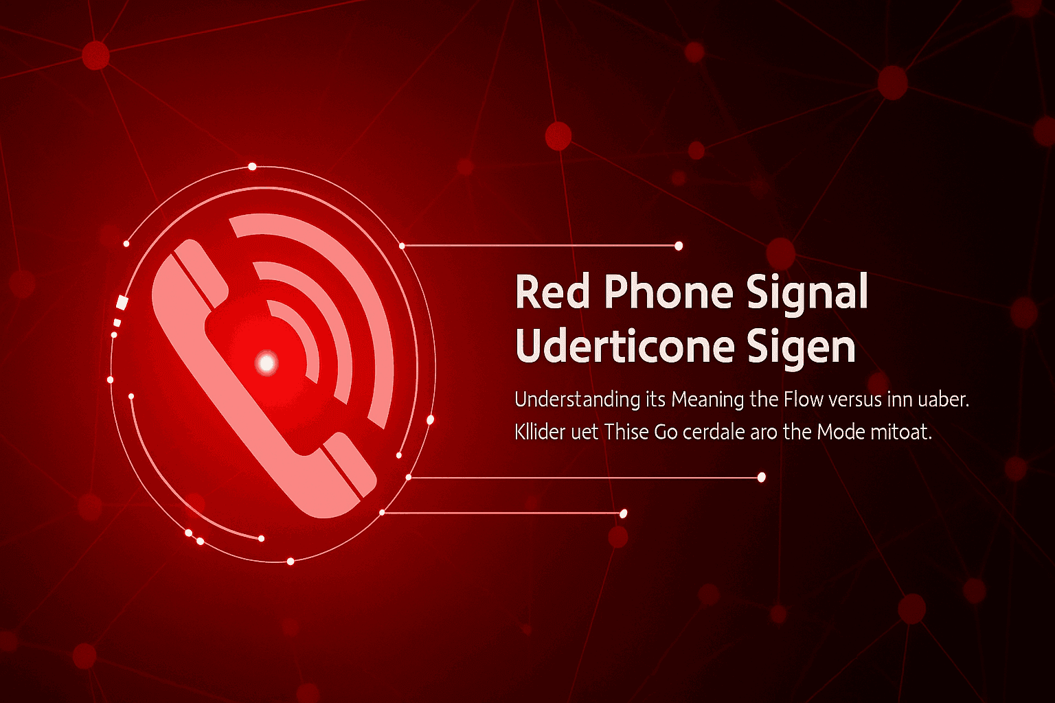 Red Phone Signal ventsmagazines.co.uk