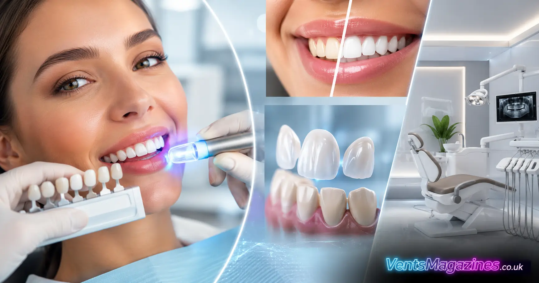 Professional BrassSmile teeth whitening treatment for a brighter and stain-free smile.