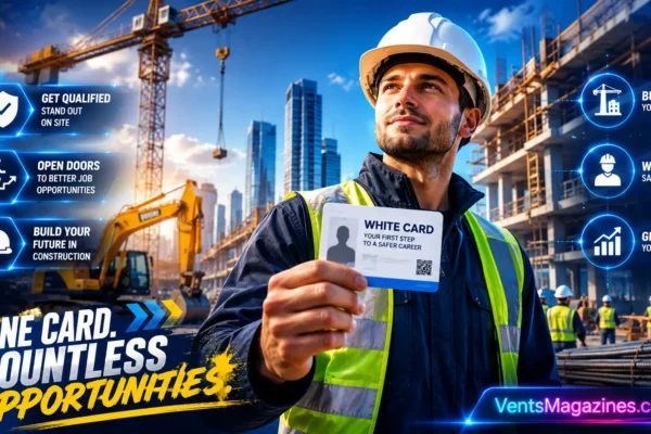 Professional White Card Course training for construction site safety.